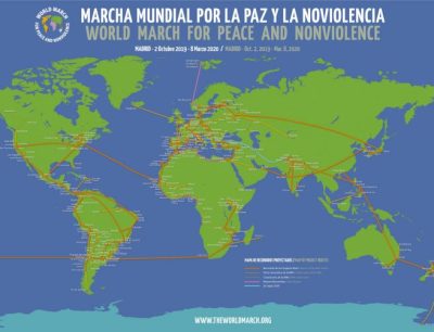 The 2nd World March for Peace and Nonviolence to start in 2019